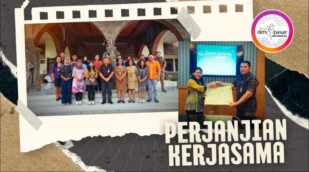 Penandatanganan Perjanjian Kerjasama antara Dinas Kebudayaan Kota Denpasar dengan Dinas Kebudayaan (Kundha Kabudayan) Yogyakarta