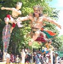 PARADE OGOH-OGOH â€CATUR MUKAâ€ NYEPI CAKA 1933  4 MARET 2011