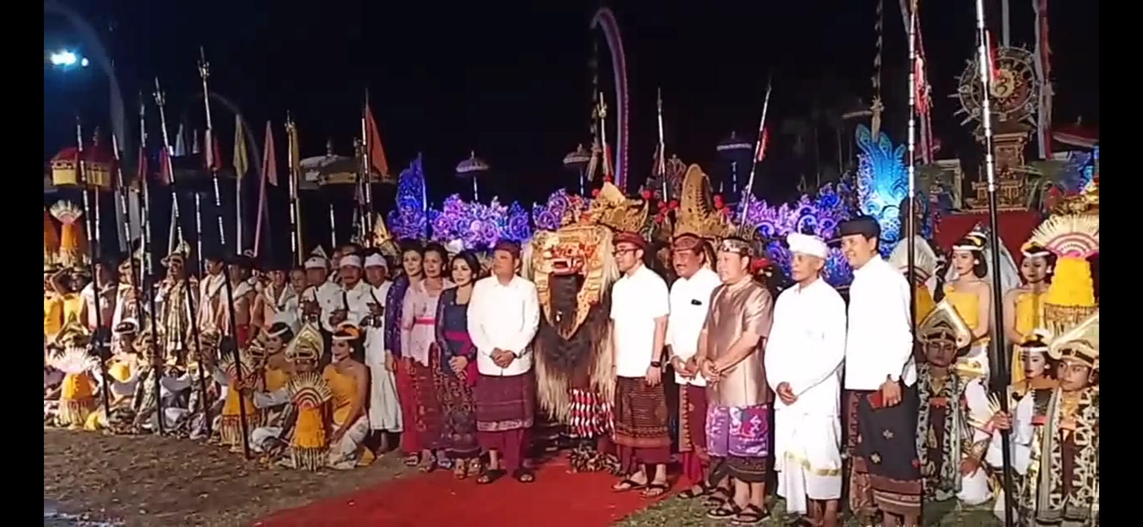 Pembukaan Maha Bandana Prasadha beserta Parade Gong Kebyar dan Kesenian Klasik tahun 2019
